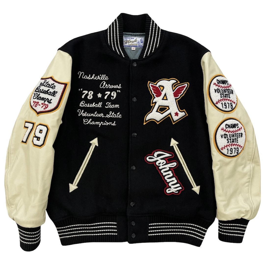 VTG Whitesville Varsity Jacket - Size L - Etsy VTG Whitesville Varsity Jacket - Size L - Etsy