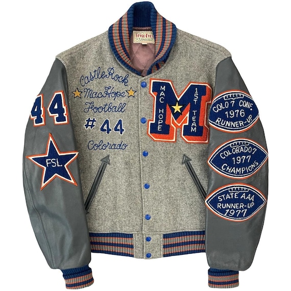 Style eyes varsity jacket - Gem Style eyes varsity jacket - Gem