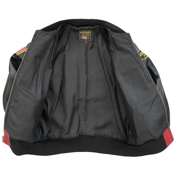 Vanson Leathers スカジャン Size S) Supreme Vanson Bones Leather Jacket, Fall Winter