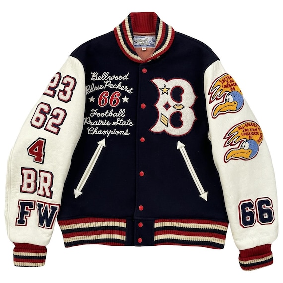 VTG Whitesville Varsity Jacket - Size L - Etsy VTG Whitesville Varsity Jacket - Size L - Etsy