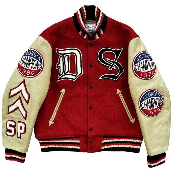 VTG Whitesville Varsity Jacket Size L - Etsy