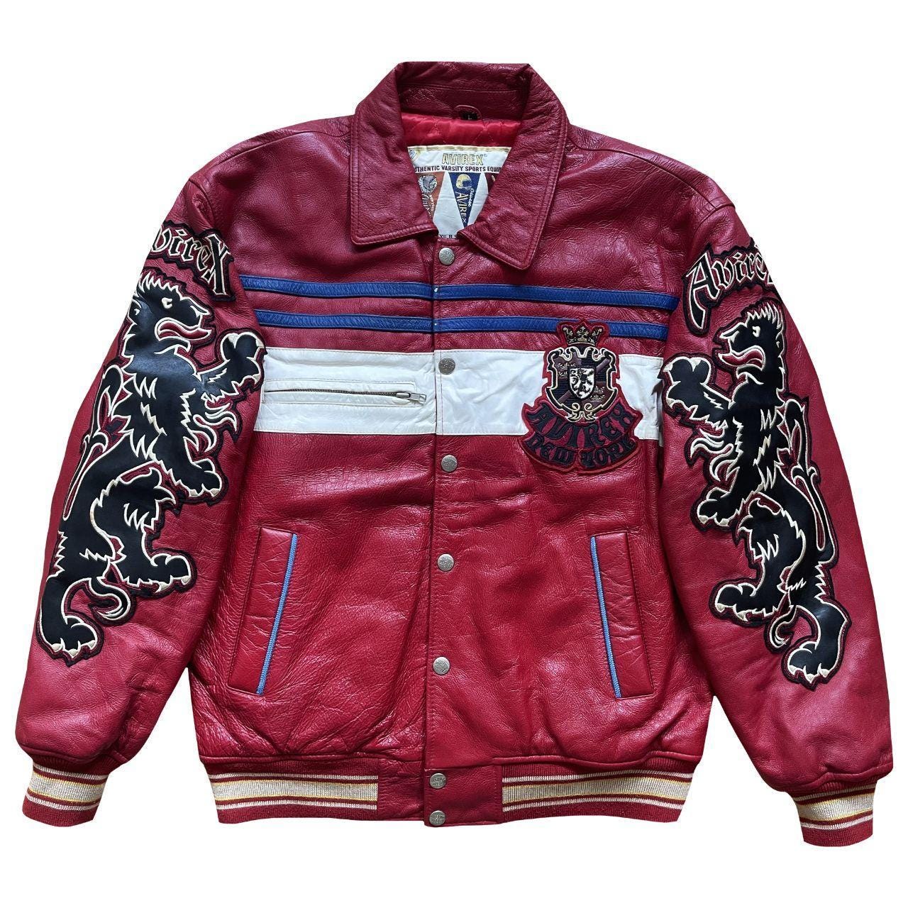 Mサイズ　AVIREX × STABRIDGE\"VARSITY JACKET AVIREX - AVIREX × STABRIDGE VARSITY JACKET Lサイズの通販 by SHOP