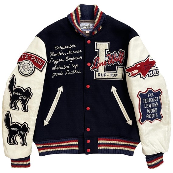 VTG Whitesville Varsity Jacket - Size M - image 1