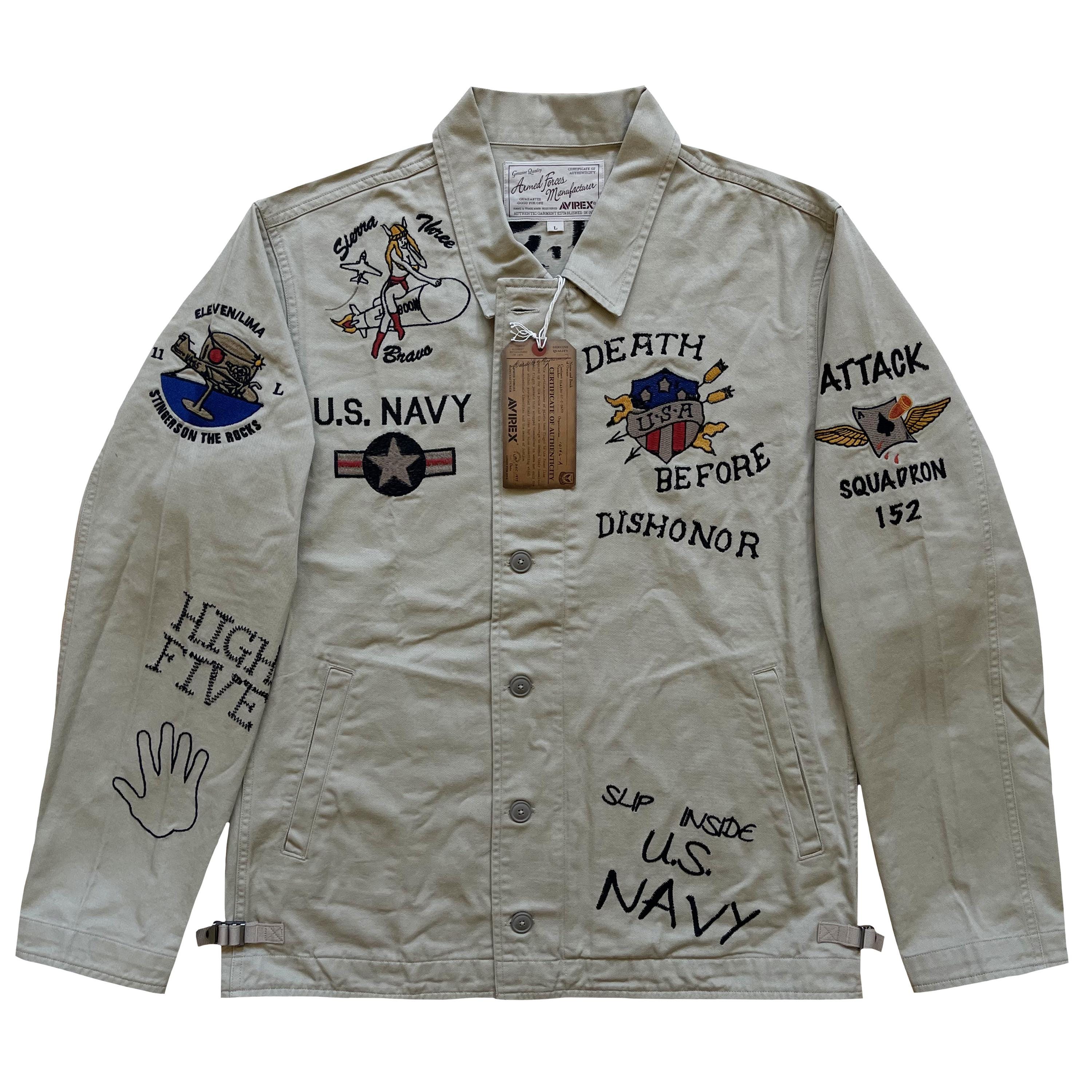 Avirex Us Navy - Etsy
