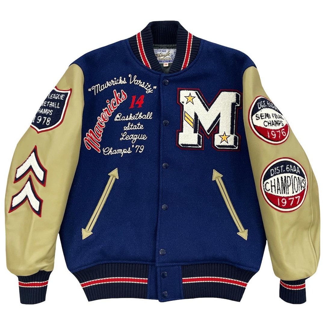 美品 ホワイツビル Whitesville Award Jacket 40 Whitesville Varsity
