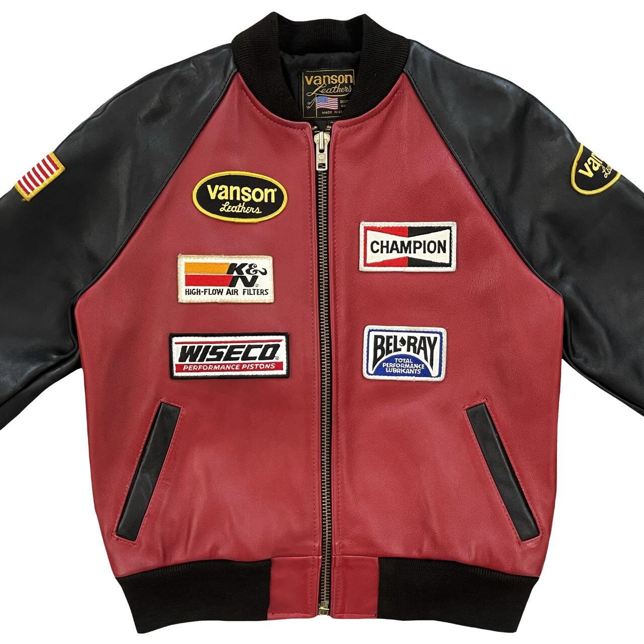 Supreme Vanson Leathers S S Racing Jacket (SS23) - $698