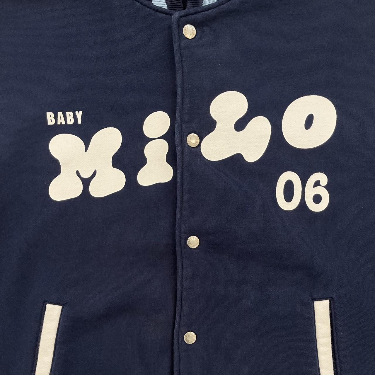 Baby milo varsity jacket sale