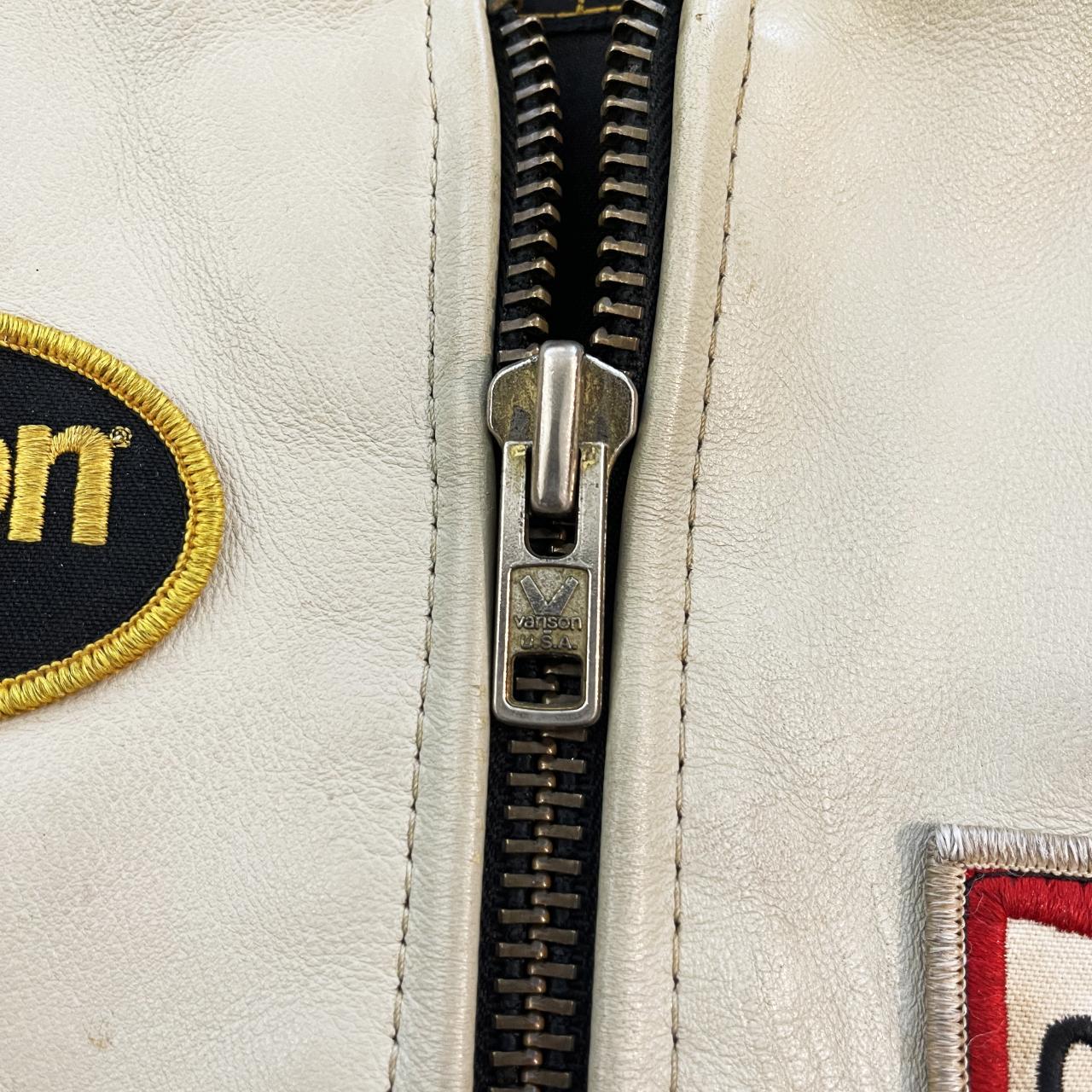 VTG Vanson Leathers Motorcycle Racer Jacket - Size S - Etsy