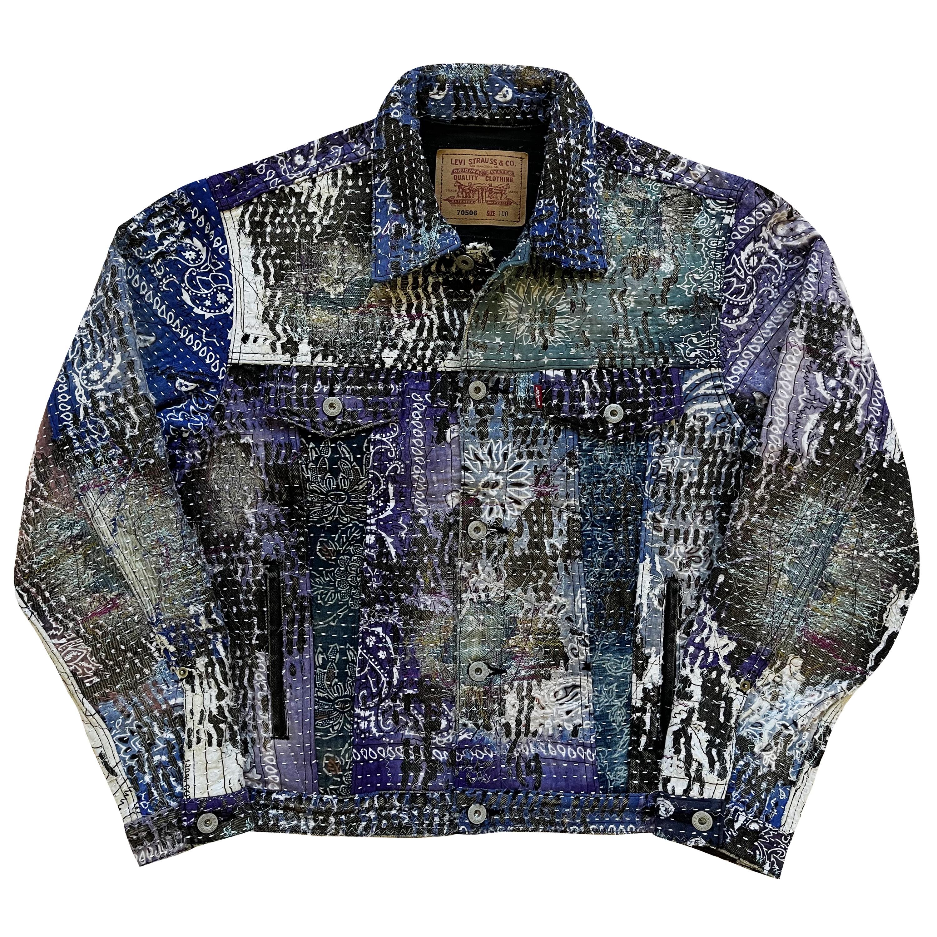 Boro Denim Jacket - Etsy Canada