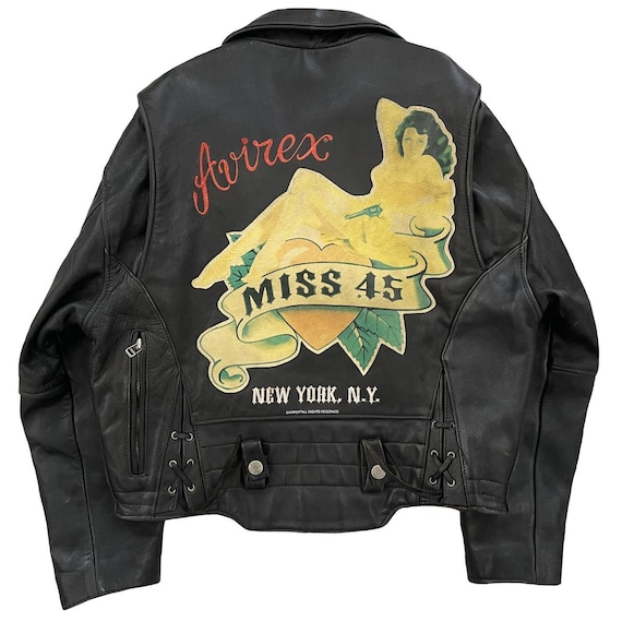 Subciety 別注 AVIREX SINGLE RIDER’S　JACKET Subciety Special order AVIREX SINGLE RIDER'S JACKET #PF25NW