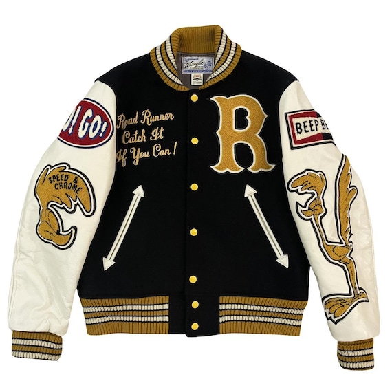 ジャケット・アウター GANGSTERVILLE - BEACH JACKET size L VTG Whitesville Varsity Jacket - Size M - Etsy