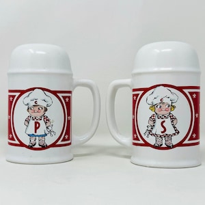 Vintage Campbell&#39;s Soup Kids 5&quot; Salt and Pepper Shaker Set