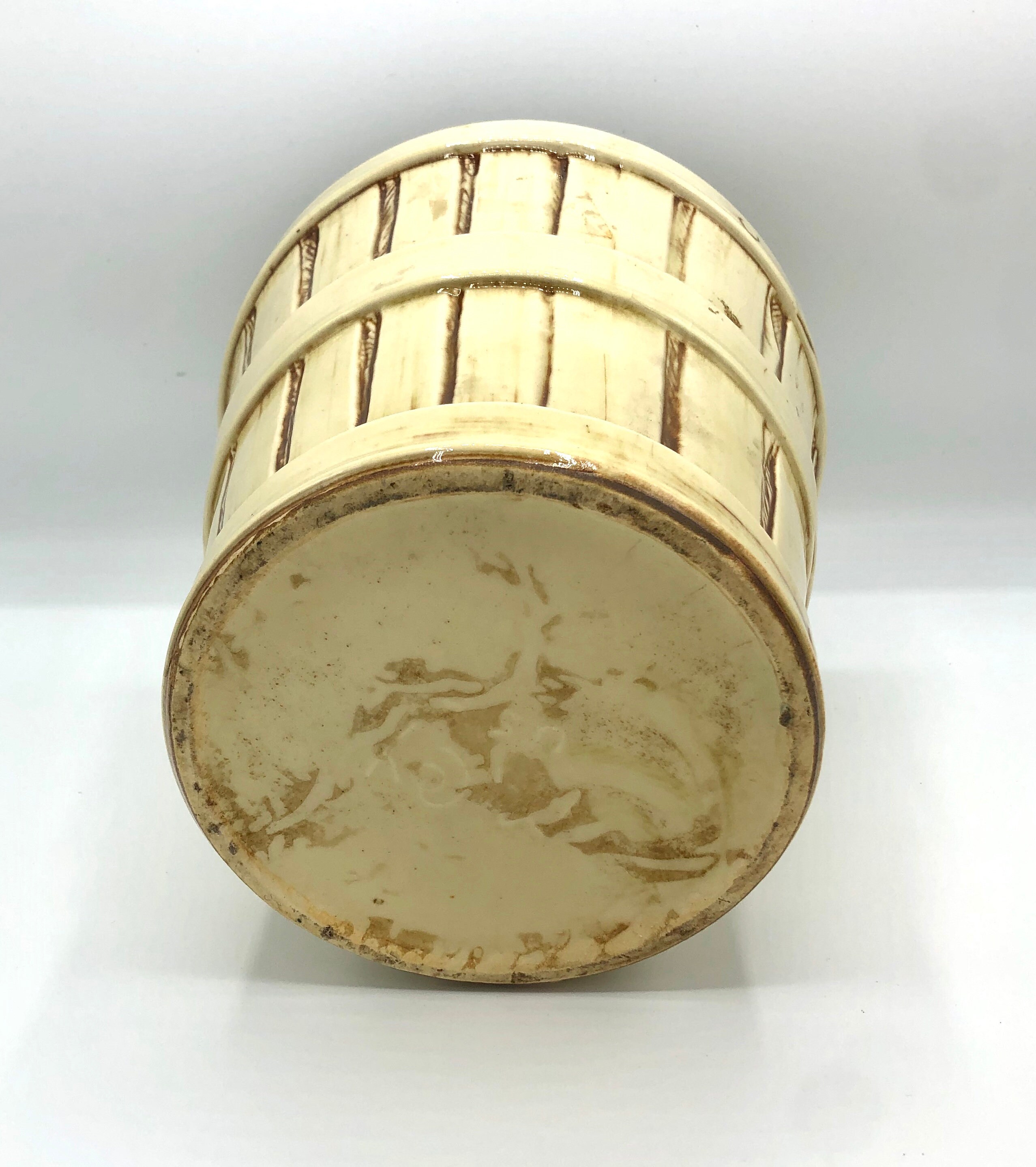 Vintage Mccoy USA Fruit Basket Cookie Jar Etsy