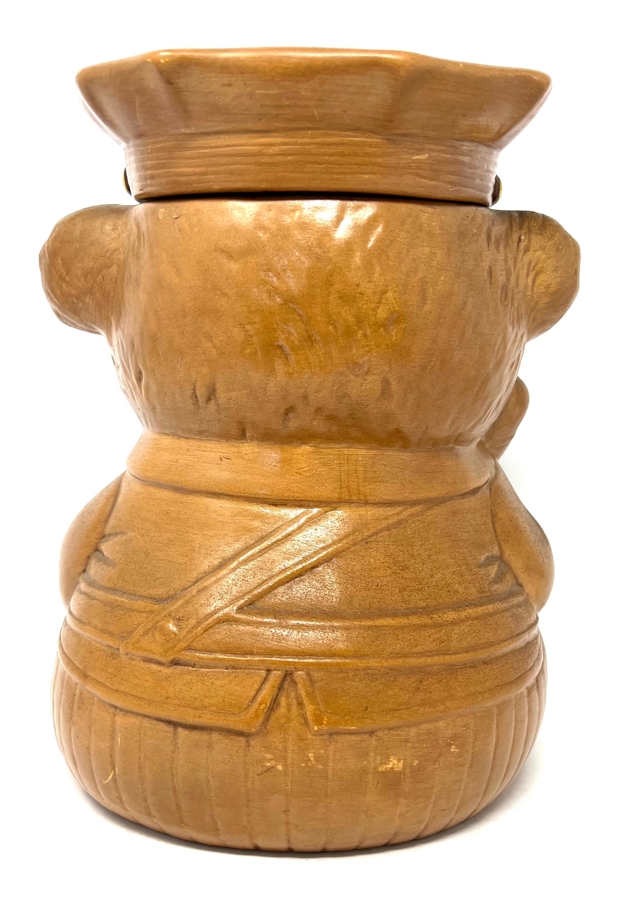 1940's Twin Winton Police Chief Cookie Jar Etsy