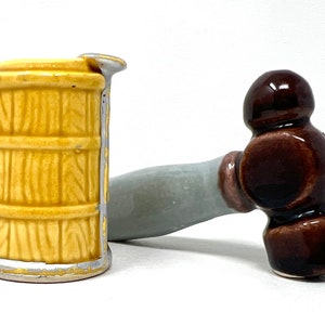 Quirky Vintage Hammer and Nail Salt and Pepper Shaker Set