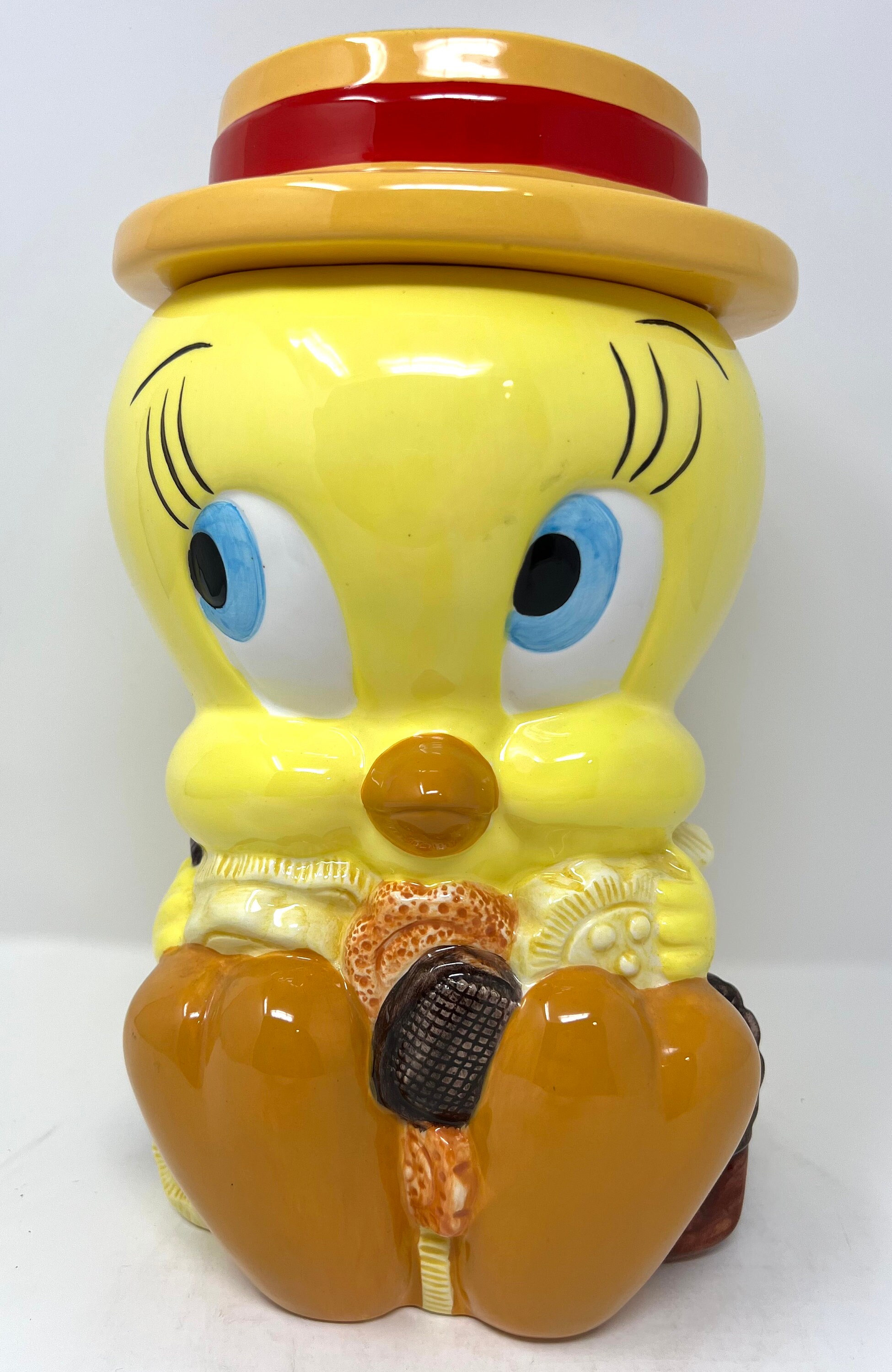 Warner トゥイーティ クッキージャー Cookie Tweety Bird Jar Warner Looney Tunes Brothers Bros