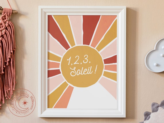 Print Poster 123 SOLEIL 