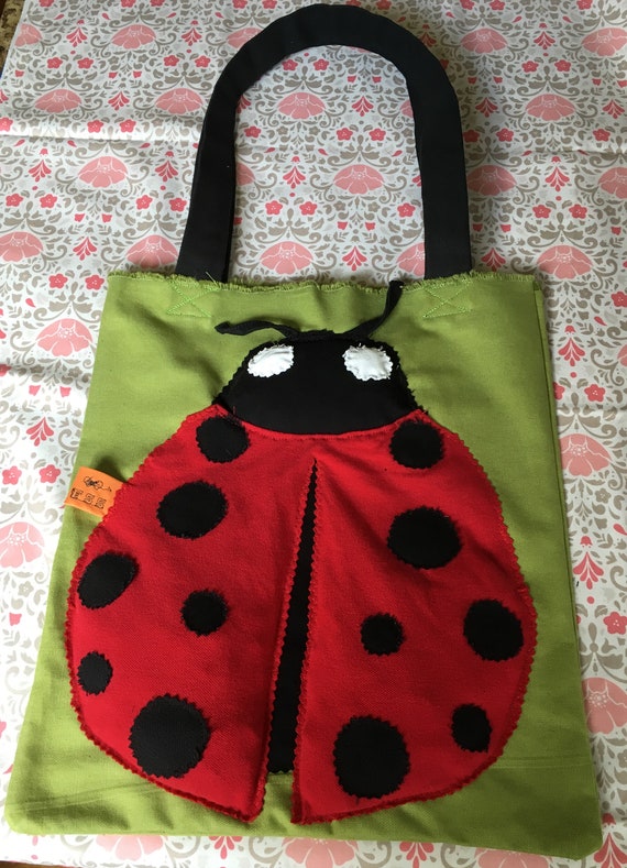 ladybug tote bag