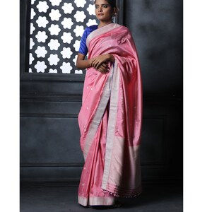 Pure Mulberry Silk handloom saree from Assam, India