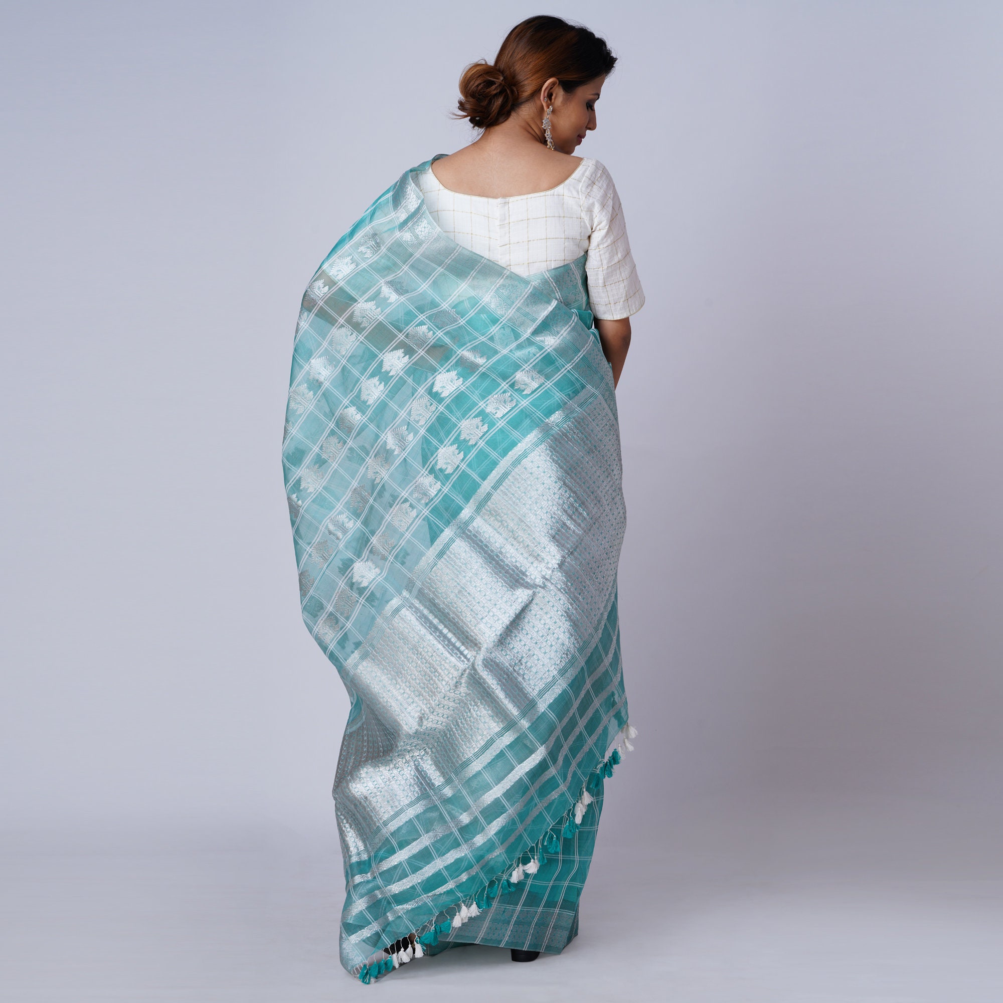 Handloom Saree Raw Mulberry Silk Saree Garidiya Saree Assam Silk Saree Wedding Saree