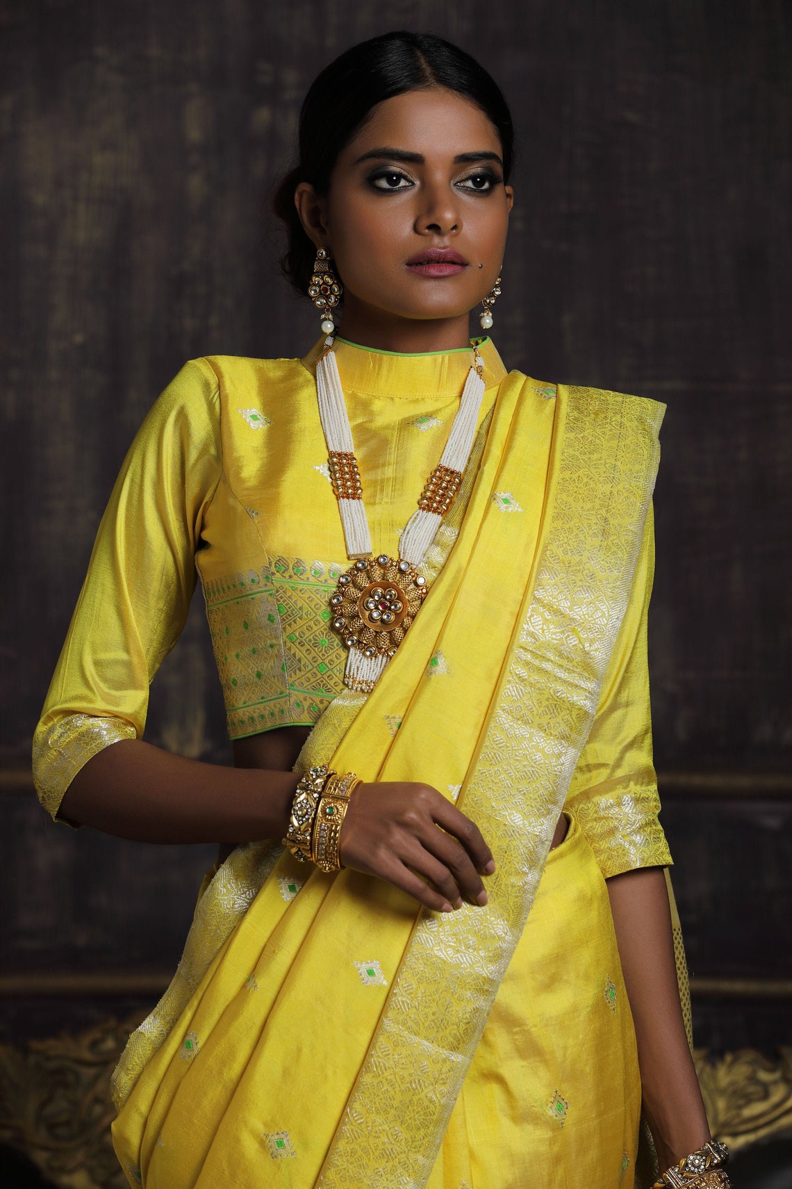 Mulberry Silk Saree Handwoven . Etsy