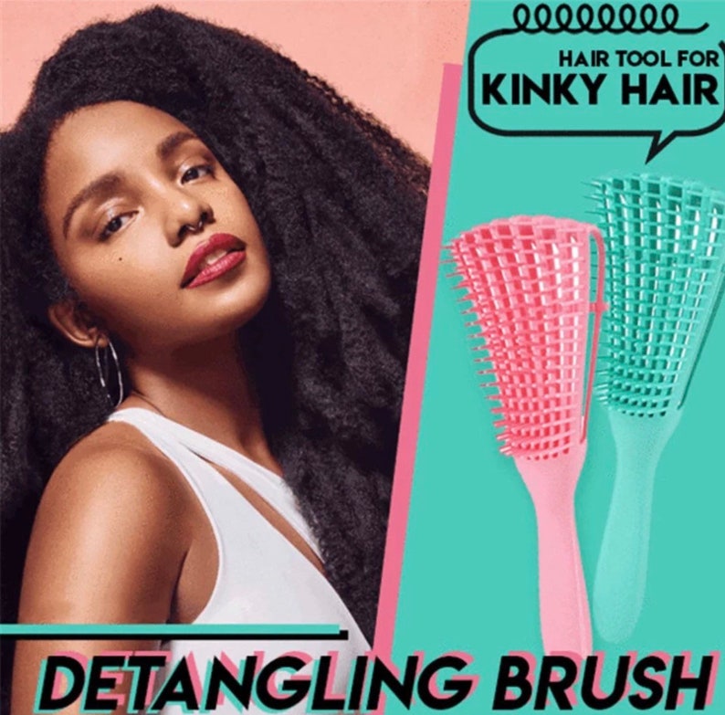 Original Detangling Brush 4c Hair Detangler Brush for Curly Etsy