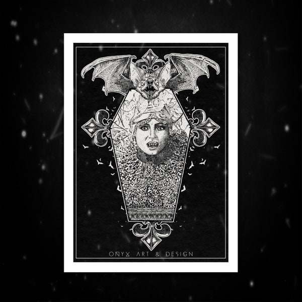 Lucy de Dracula de Bram Stoker (A4 Print)