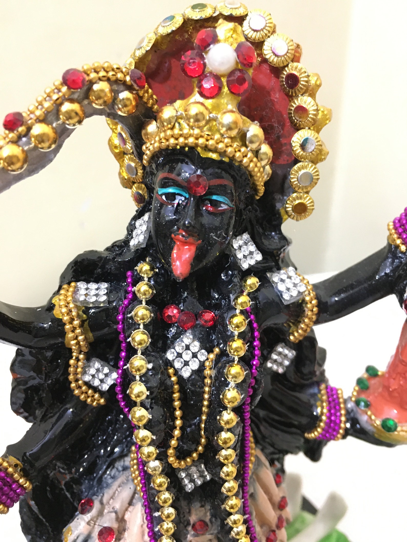 Handmade Kali Maa 8.5 inches height Murti Idol Statue Etsy
