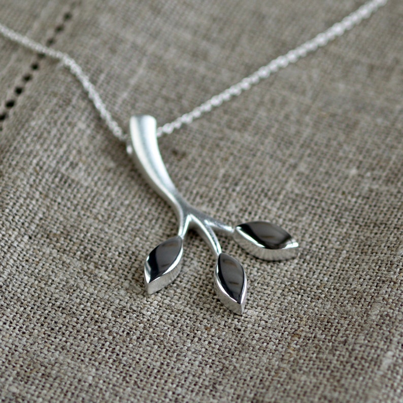 Spring from series Four Seasons recycled sterling silver.