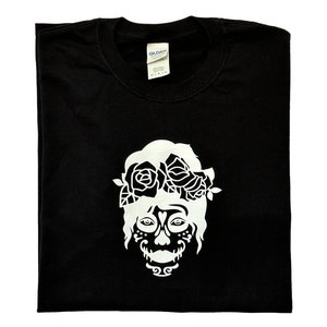 Catrina T-shirt day of death, Halloween Dia de los muertos