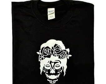 Catrina T-shirt day of death, Halloween Dia de los muertos