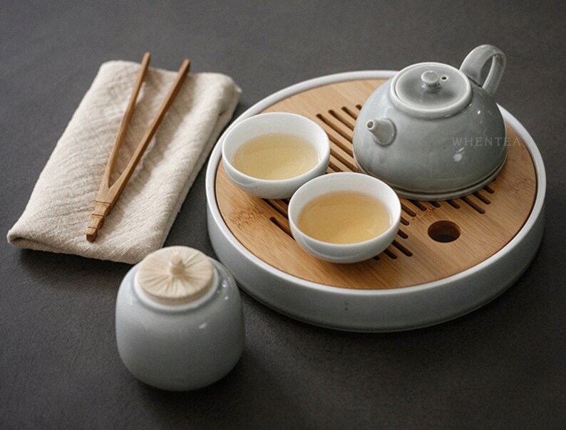 Chinese Gongfu tea set handmade giftset Japanese Chado Etsy