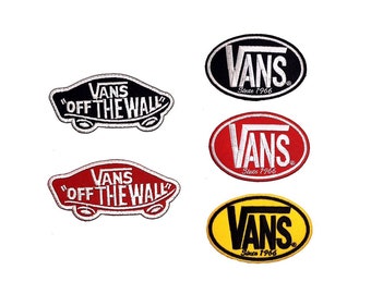 Patch For Vans Etsy - color changing vans shirt logo changes roblox