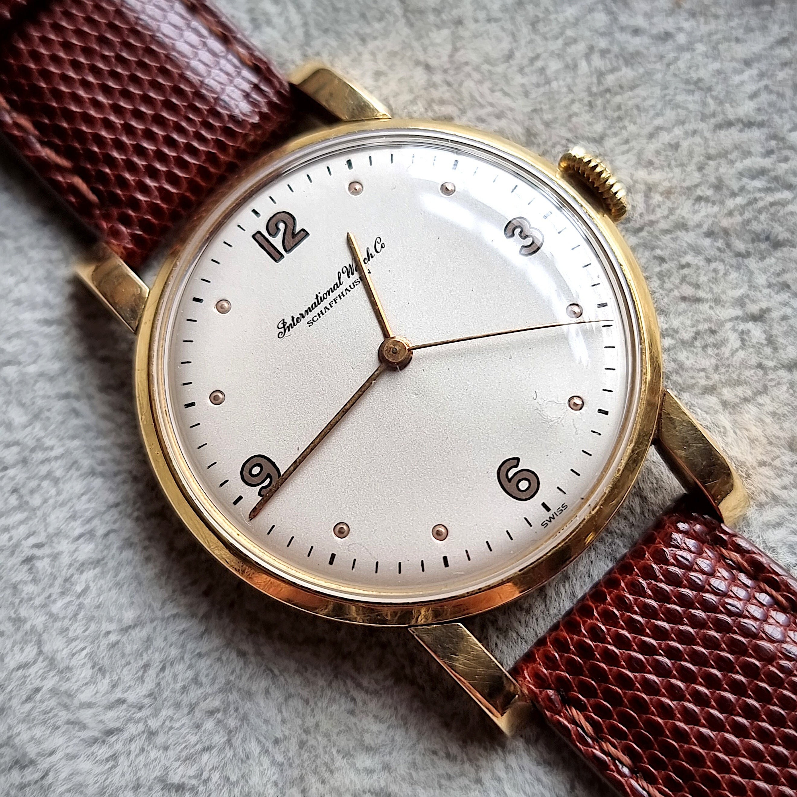 Mens 14k Gold Watch - Etsy UK