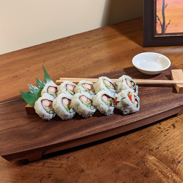 Sushi Serving Set Etsy