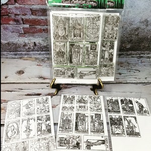 Vintage Stamp Tarot – Vermilion Collection
