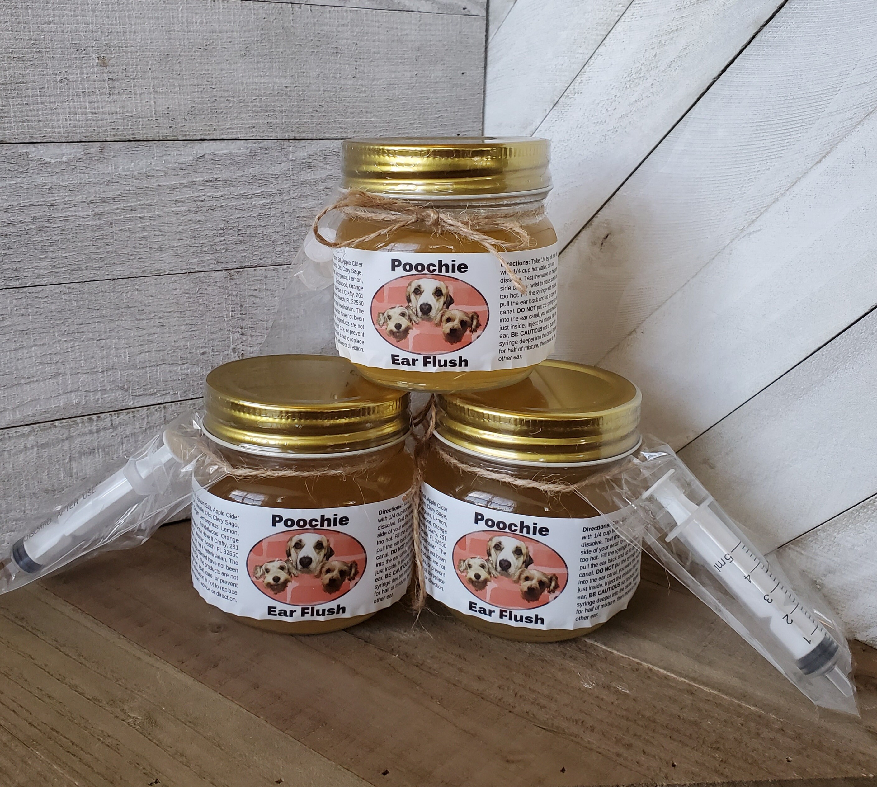 natural ear flush for dogs