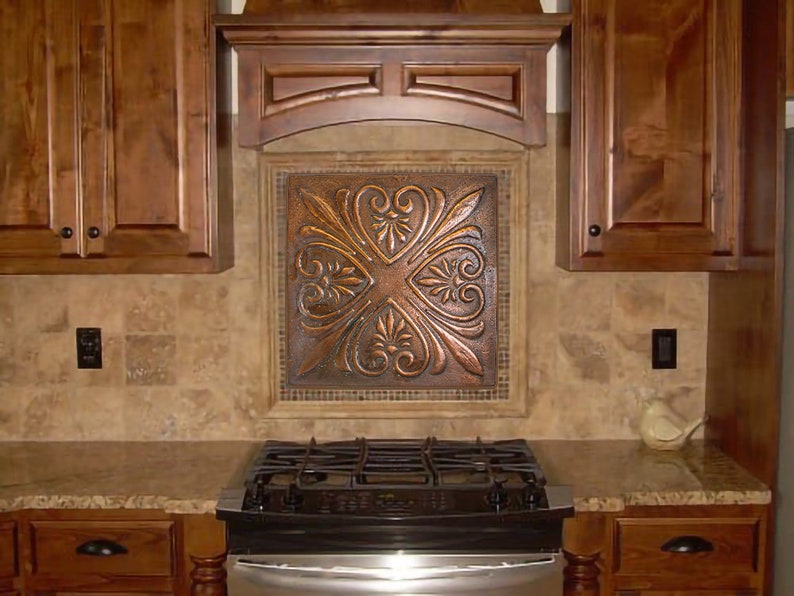 Copper Backsplash Tile - Etsy