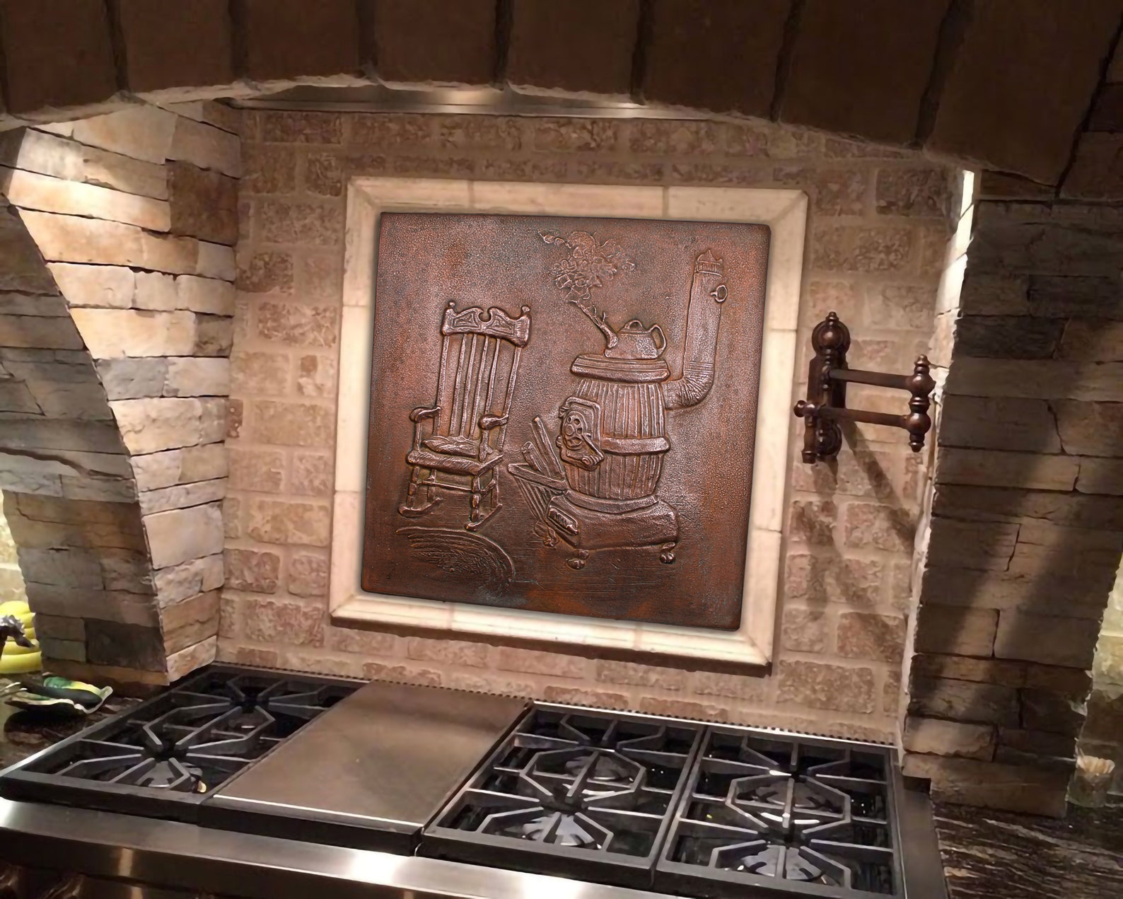 Copper Backsplash Tile Copper Tile Backsplashcopper Tile | Etsy