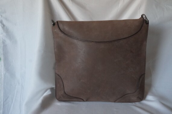 Genuine Leatherbag,  shoulder bag, brown bag with… - image 5