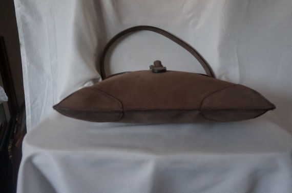 Genuine Leatherbag,  shoulder bag, brown bag with… - image 4