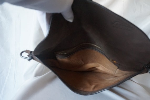 Genuine Leatherbag,  shoulder bag, brown bag with… - image 6