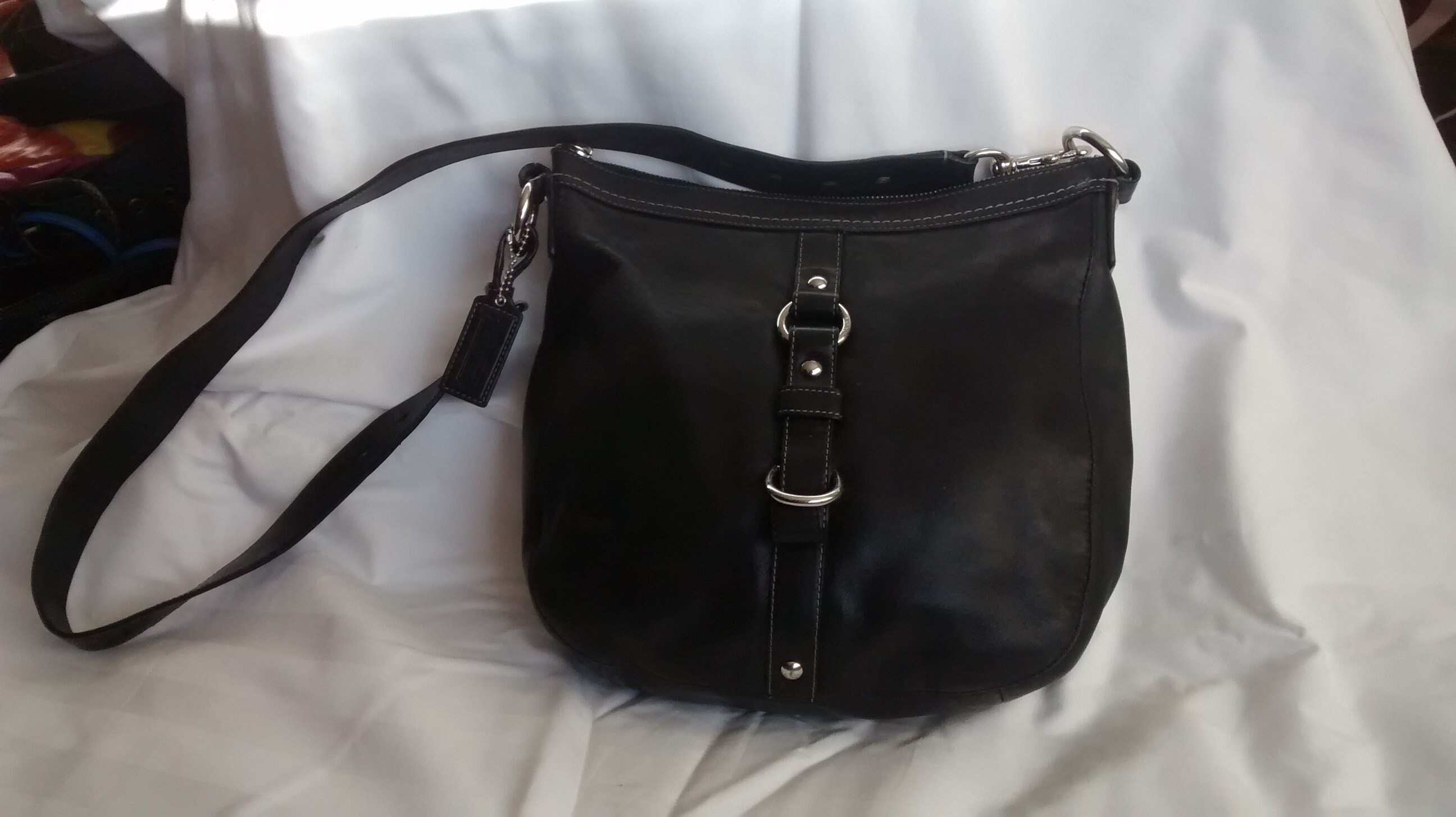Coach chelsea outlet crossbody navy