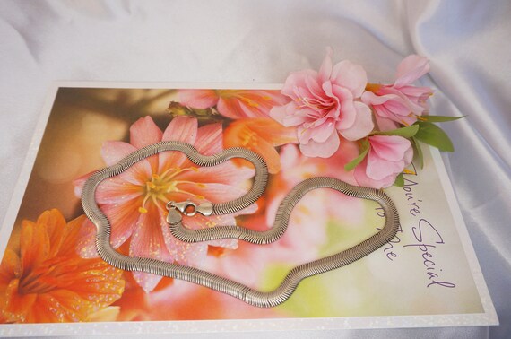 Large silver chain, heavy solid silver chain 22,5… - image 4