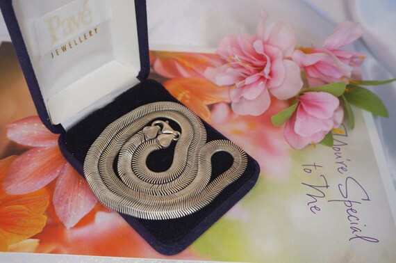 Large silver chain, heavy solid silver chain 22,5… - image 7