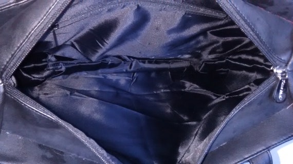 Vintage Pierre Cardin Black Genuine Calf Leather … - image 6