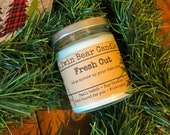 Blue Sprue Fresh Cut Scented Soy Candle 16 oz 10 oz