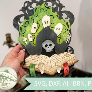 Skull skeleton Laser cut file Ghost Halloween Mariachi Dios de los muertos Sugar skull Xtool Lightburn Glowforge Flux TS2 Digital download