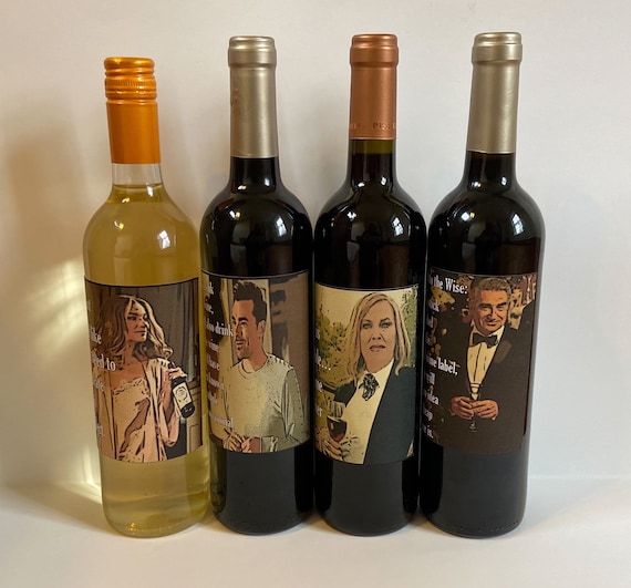 Schitts Creek Wine Labels Etsy