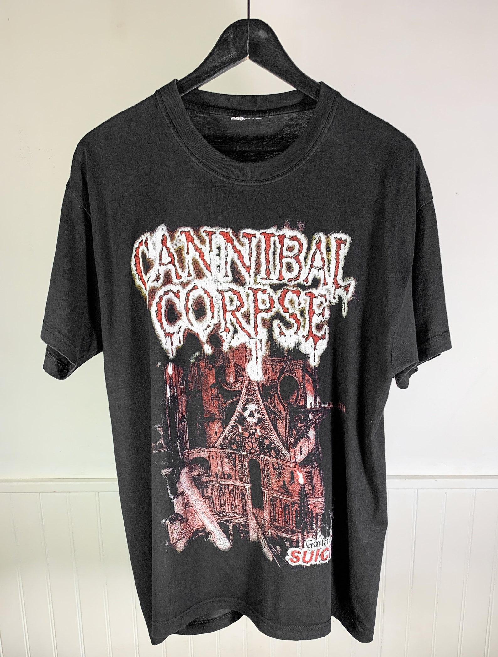 cannibal corpse old logo t shirt